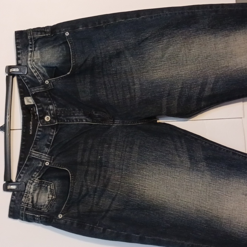 ROCAWEAR Women's Classic Fit Blue Jeans - 42